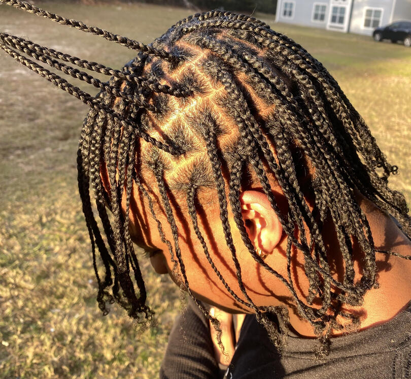 Style: Braids W/ Beads